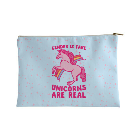Gender Is Fake Unicorns Are Real Accessory Bag