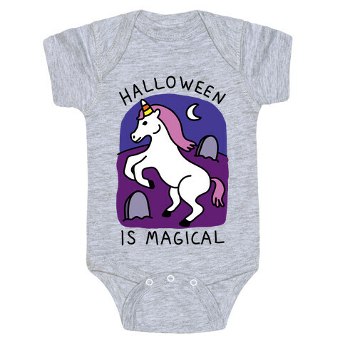Halloween Is Magical Baby One-Piece