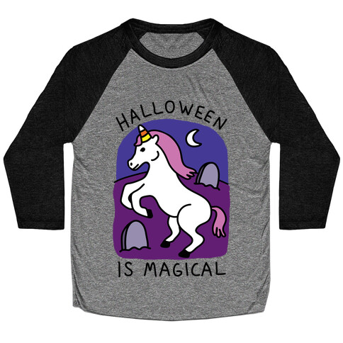 Halloween Is Magical Baseball Tee