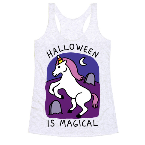 Halloween Is Magical Racerback Tank Top