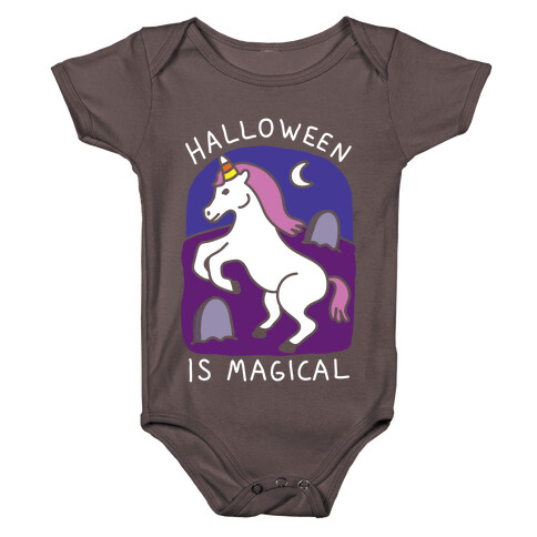 Halloween Is Magical Baby One-Piece