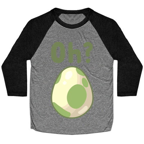 Oh? Egg Hatching Baseball Tee