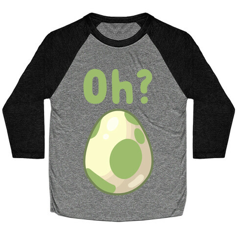 Oh? Egg Hatching Baseball Tee