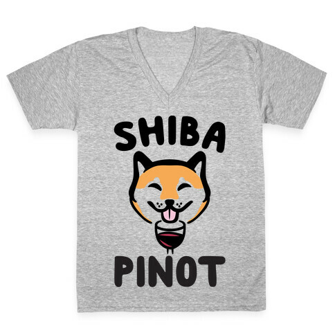 Shiba Pinot V-Neck Tee Shirt