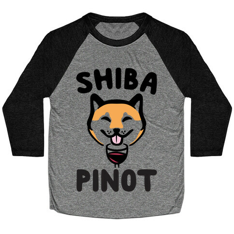 Shiba Pinot Baseball Tee