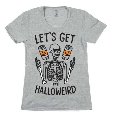 Let's Get Halloweird Womens T-Shirt