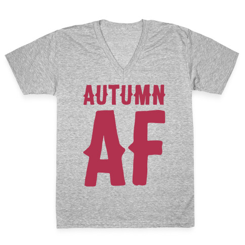 Autumn Af V-Neck Tee Shirt