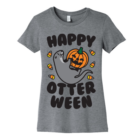 Happy Otterween Womens T-Shirt