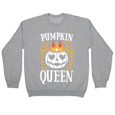 Pumpkin Queen (White) Pullover