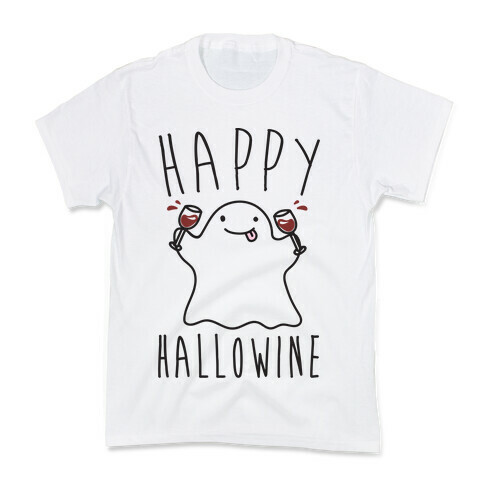 Happy Hallowine Kids T-Shirt