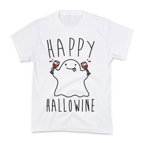 Happy Hallowine Kids T-Shirt