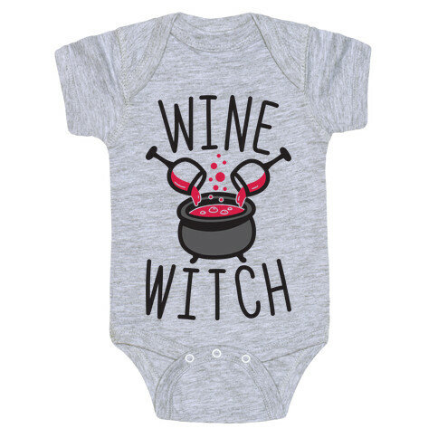 Wine Witch Baby One-Piece