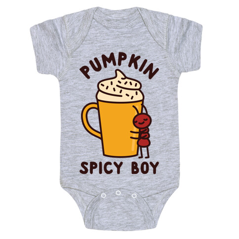 Pumpkin Spicy Boy Baby One-Piece