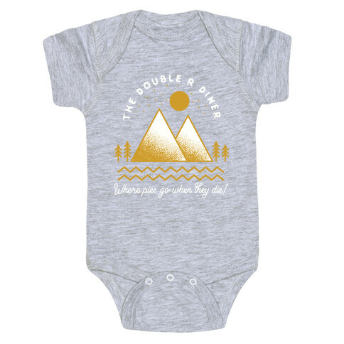 The Double R Diner Gold Baby One-Piece