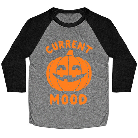 Current Mood: Halloween Baseball Tee