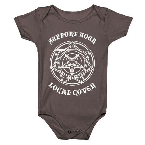 Support Your Local Coven Baby One-Piece