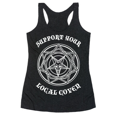 Support Your Local Coven Racerback Tank Top