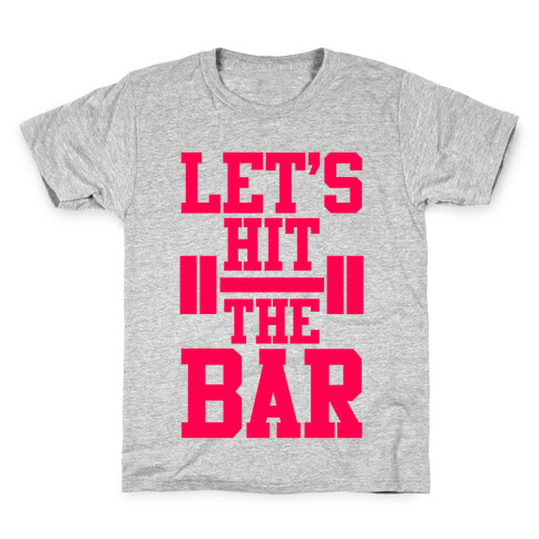 Let's Hit The Bar Kids T-Shirt