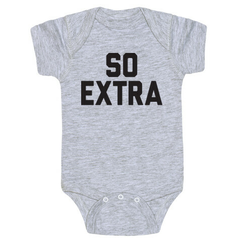 So Extra Baby One-Piece