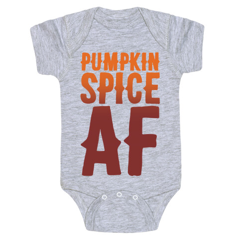 Pumpkin Spice Af Baby One-Piece