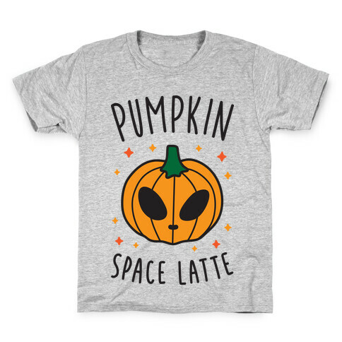 Pumpkin Space Latte Kids T-Shirt