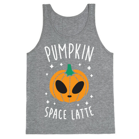 Pumpkin Space Latte (White) Tank Top