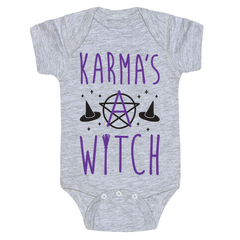 Karma's A Witch Baby One-Piece