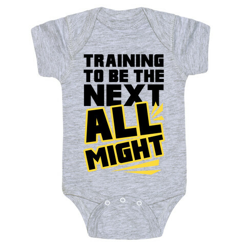 Training To Be The Next All Might Baby One-Piece