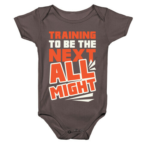 Training To Be The Next All Might Baby One-Piece