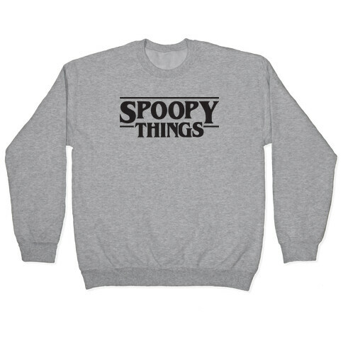 Spoopy Things Pullover