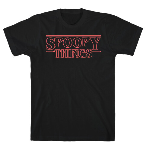 Spoopy Things (Red) T-Shirt