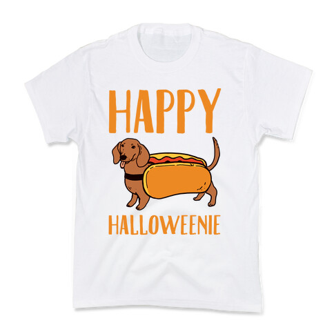 Happy Halloweenie Kids T-Shirt