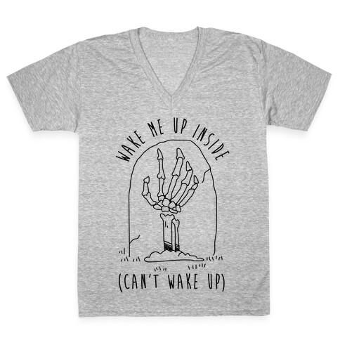 Wake Me Up V-Neck Tee Shirt
