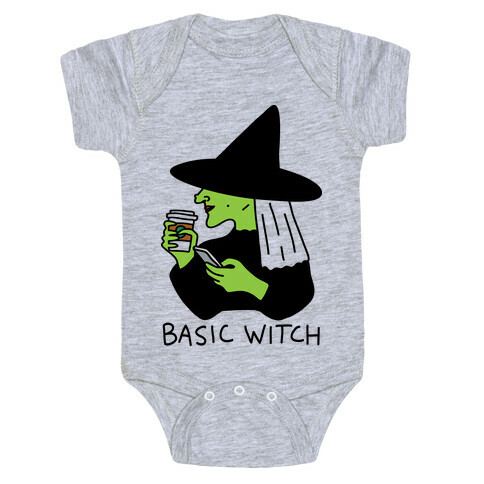 Basic Witch Baby One-Piece