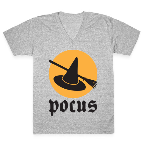 Pocus (Hocus Pocus Pair) V-Neck Tee Shirt