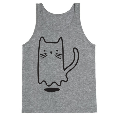 Ghost Cat Tank Top