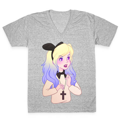 Alice in Dreamland V-Neck Tee Shirt