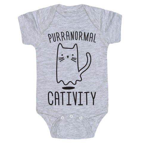 Purranormal Cativity Baby One-Piece