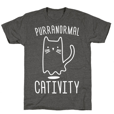 Purranormal Cativity (White) T-Shirt