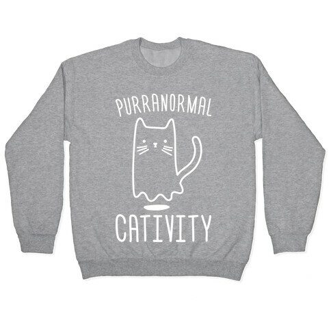 Purranormal Cativity (White) Pullover