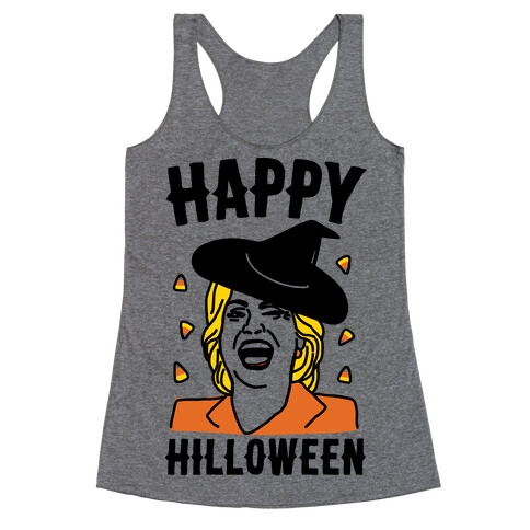 Happy Hilloween Racerback Tank Top