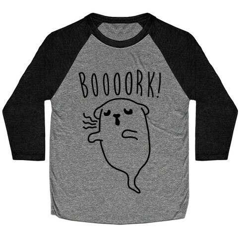 Dog Ghost Baseball Tee