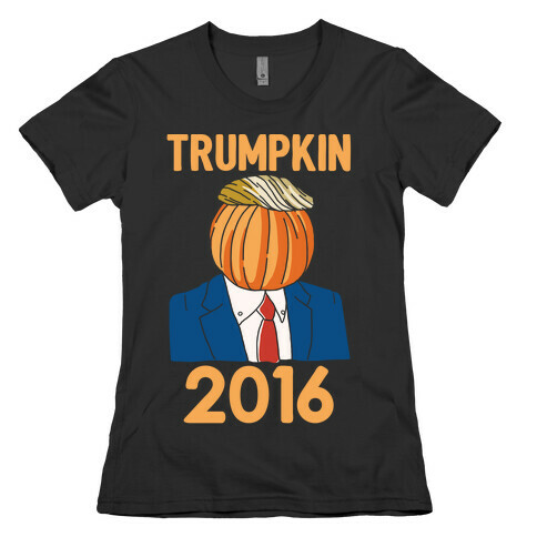 Trumpkin 2016 White Print Womens T-Shirt