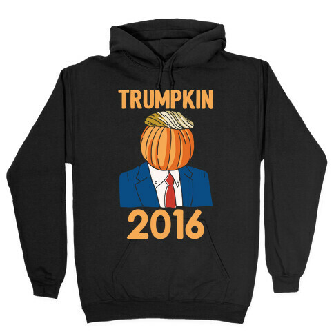 Trumpkin 2016 White Print Hooded Sweatshirt