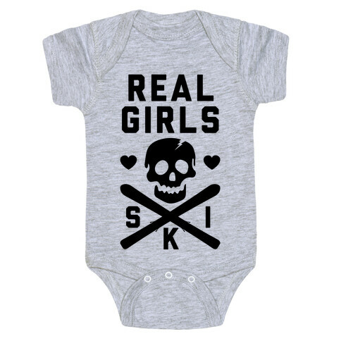 Real Girls Ski Baby One-Piece