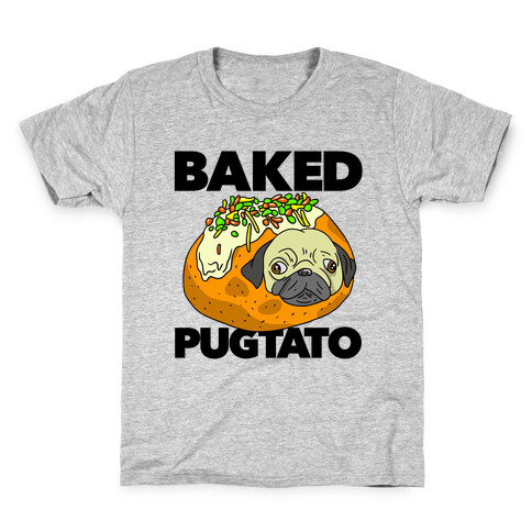Baked Pugtato Kids T-Shirt