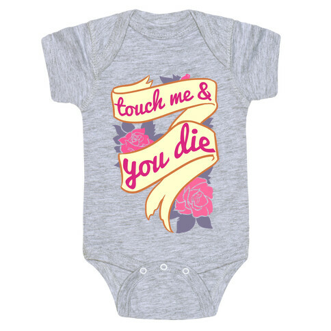 Touch Me & You Die Baby One-Piece