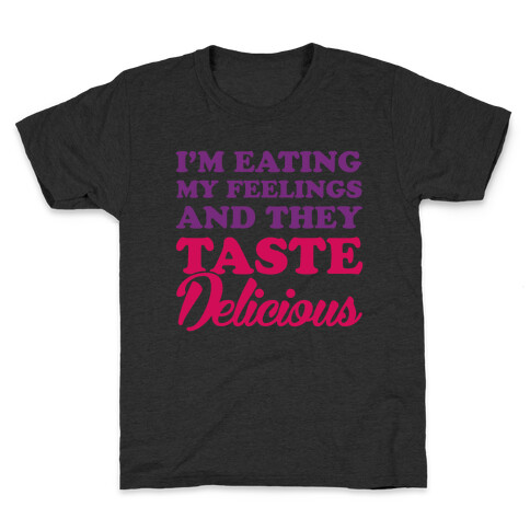 Eating My Feelings Kids T-Shirt