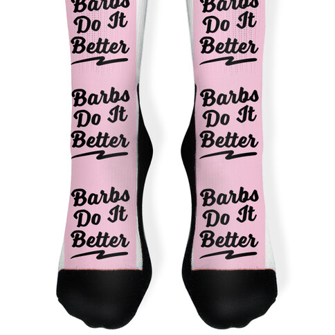 Barbs Do It Better Sock