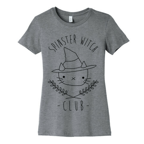 Spinster Witch Club Womens T-Shirt